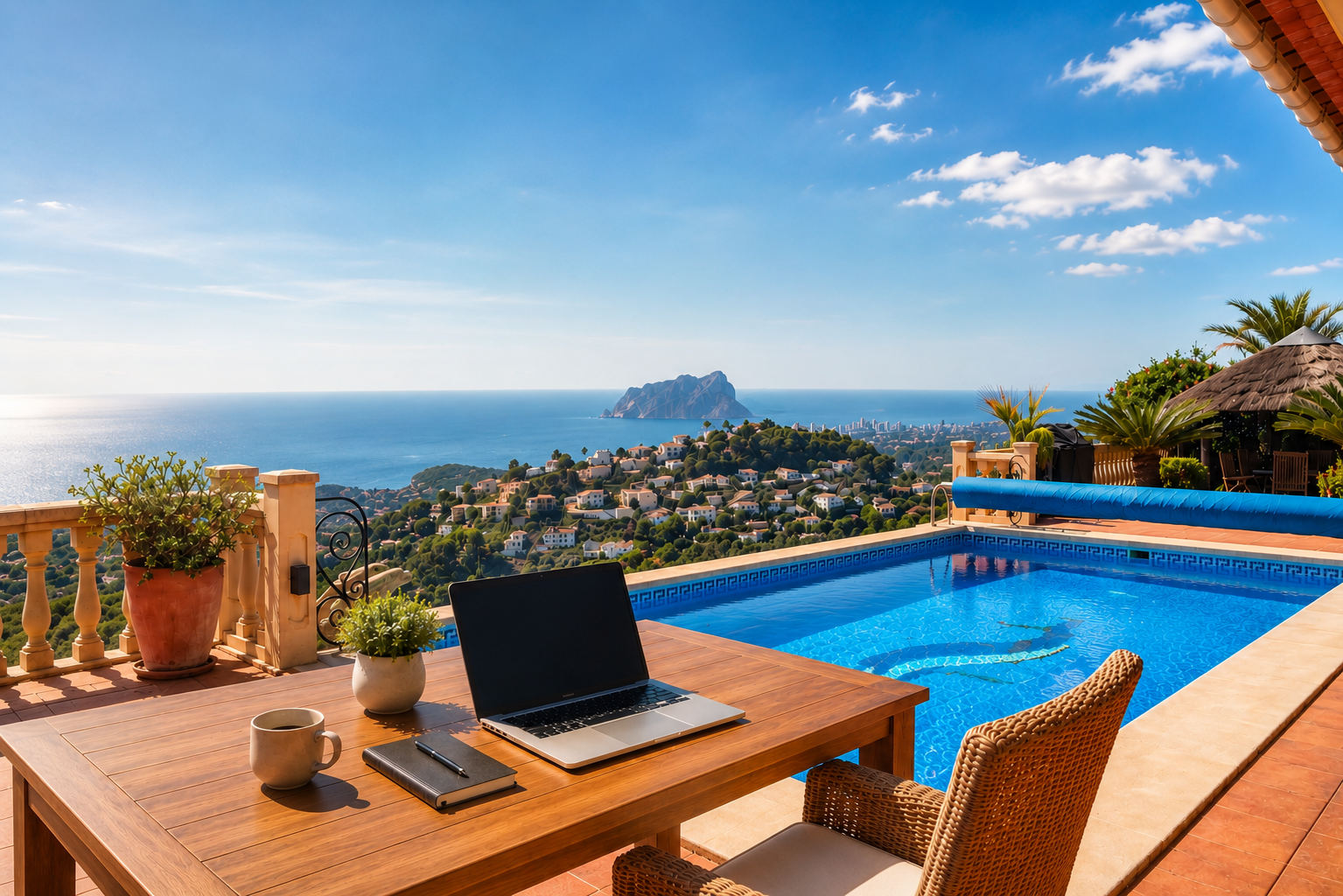 Teleworking on the Costa Blanca, how to choose your home well