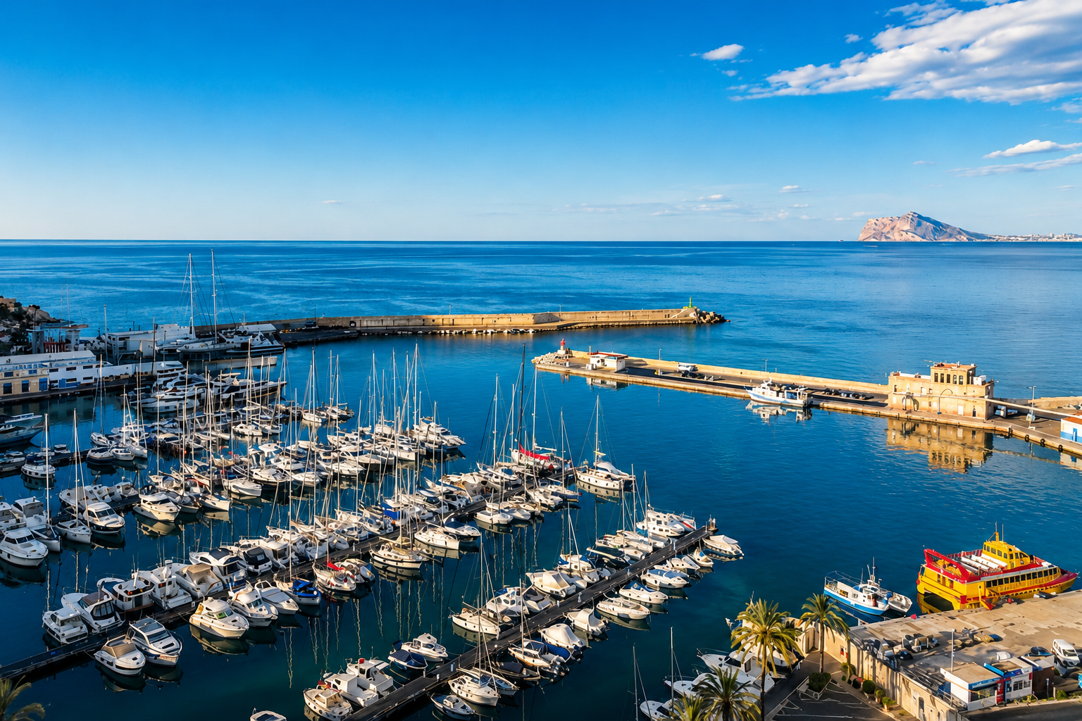 Marinas in Benissa, Calpe and Moraira: living near the sea on the Costa Blanca North